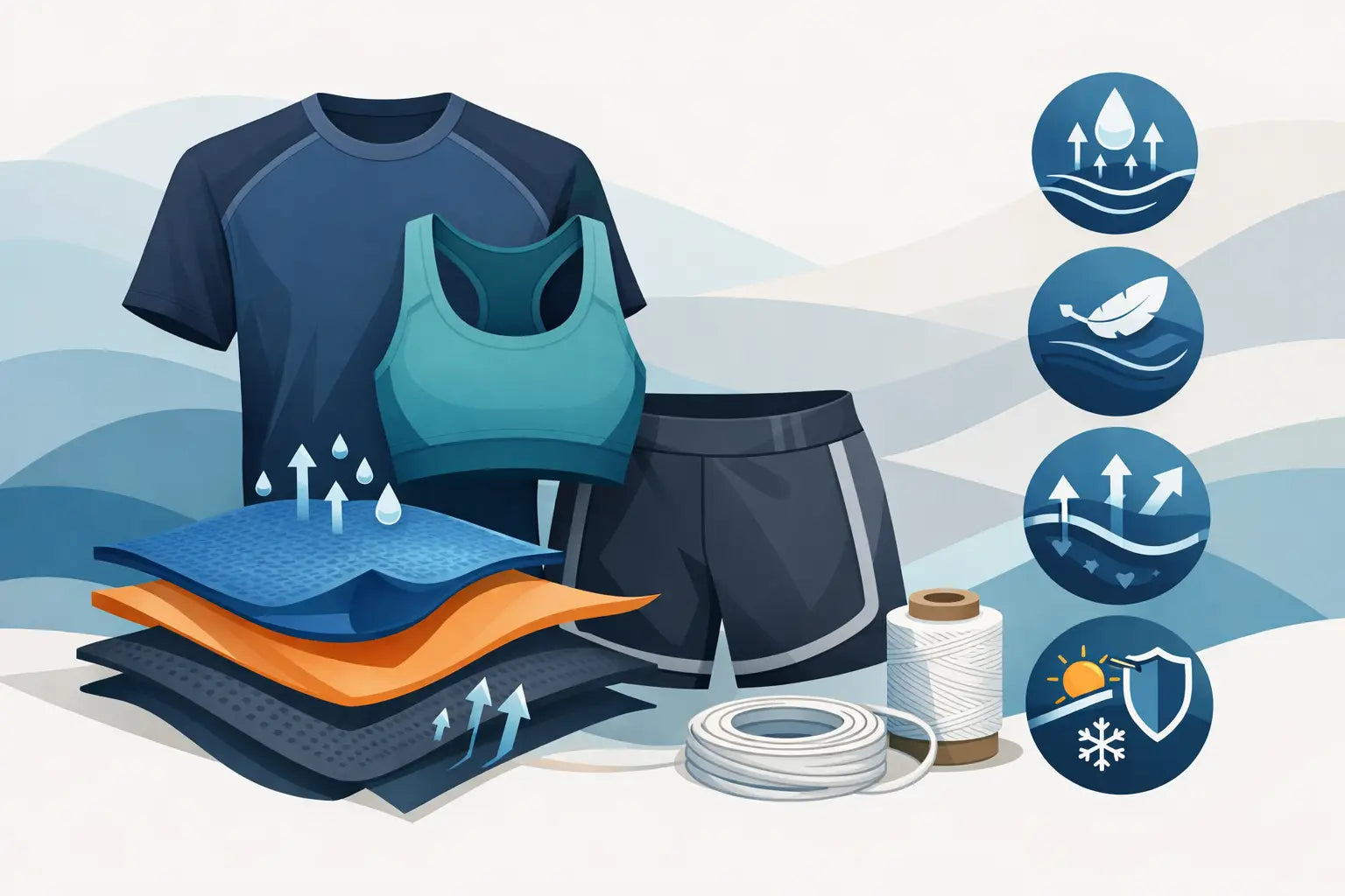 A Guide to Gym Wear Fabrics That Perform