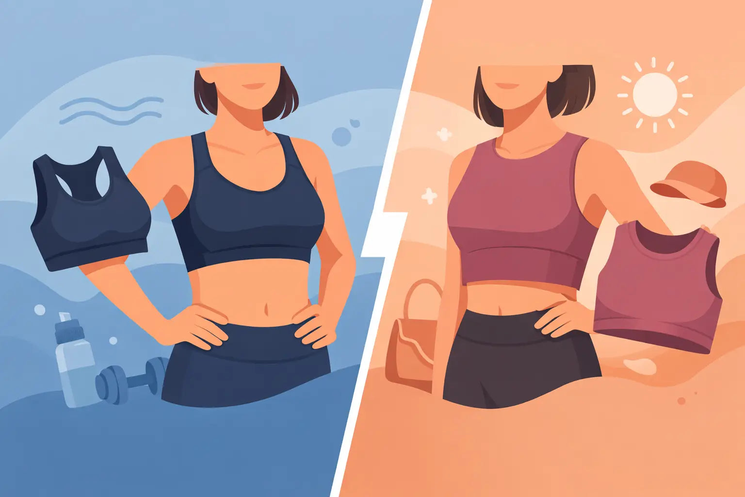 Sports Bra vs Crop Top: What’s Best?