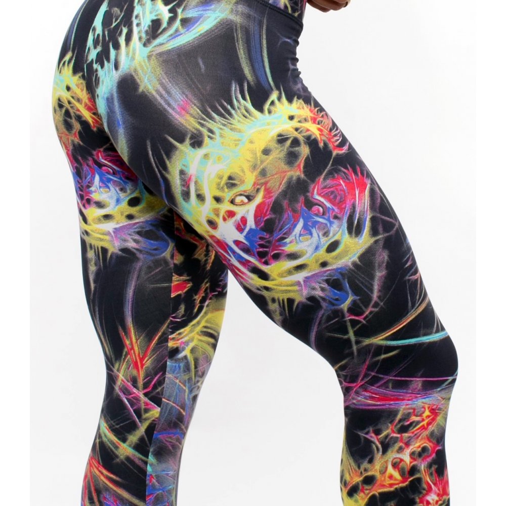 Free Spirit Supplex Print Fitness Leggings