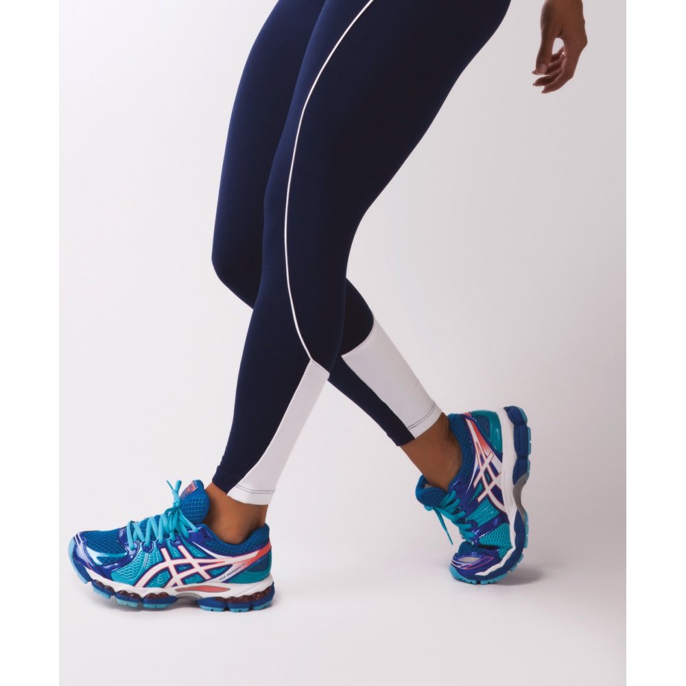 Ladies Navy Va Va Voom Luxury Fitness Leggings