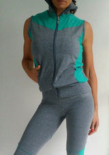 Wealth Sleeveless Running Vest Jacket