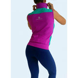 Sporty Sleeveless Running Vest Top/Jacket