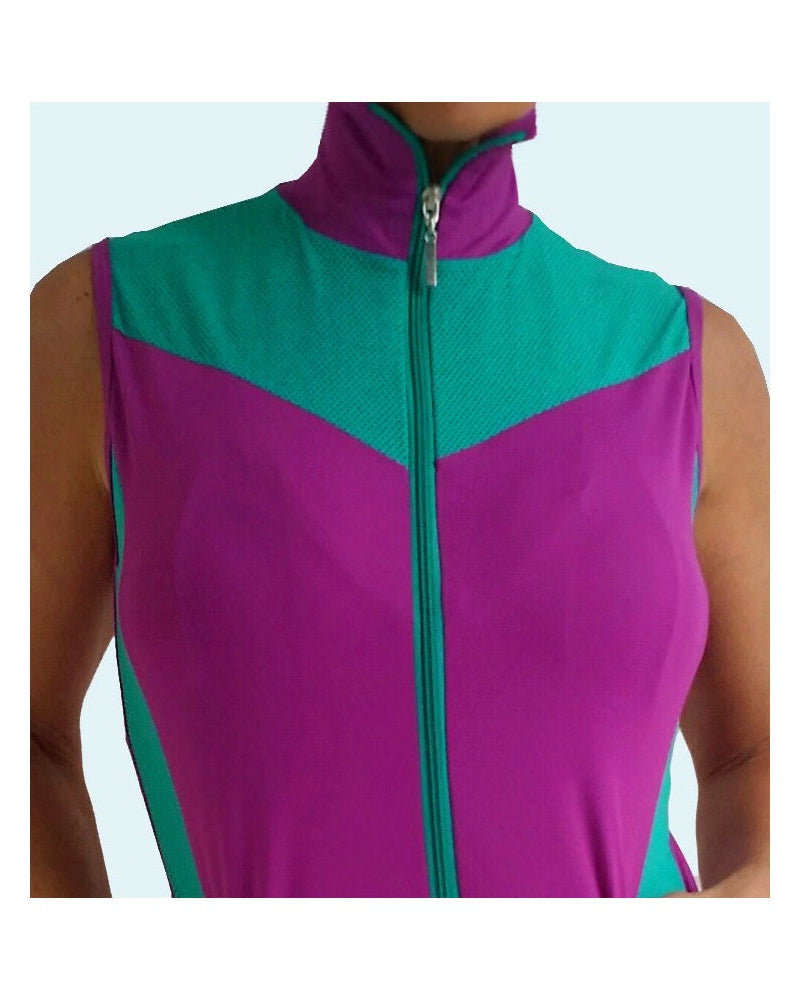 Sleeveless Mesh Running Vest Jacket