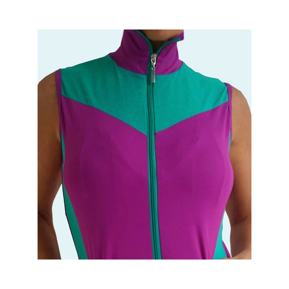 Sporty Sleeveless Running Vest Top/Jacket