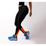 Va Va Voom Black and Orange Gym Leggings