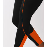 Va Va Voom Black and Orange Gym Leggings
