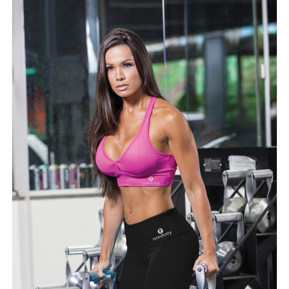 Lycra Sport Candy Sports Bra Top