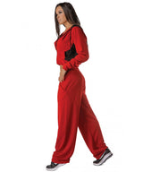 Red It Girl Dry Sports Fitness Pant Petite