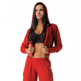 It Girl Sports Fitness Jacket Red
