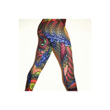 Como Funky Print Supplex Fitness Leggings