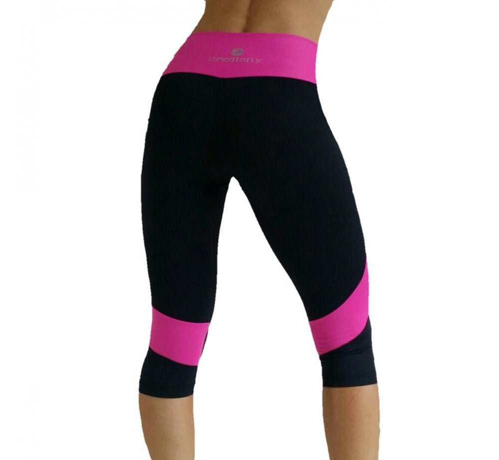 Womens Go-Getter Sports Fitness 3/4 Leggings