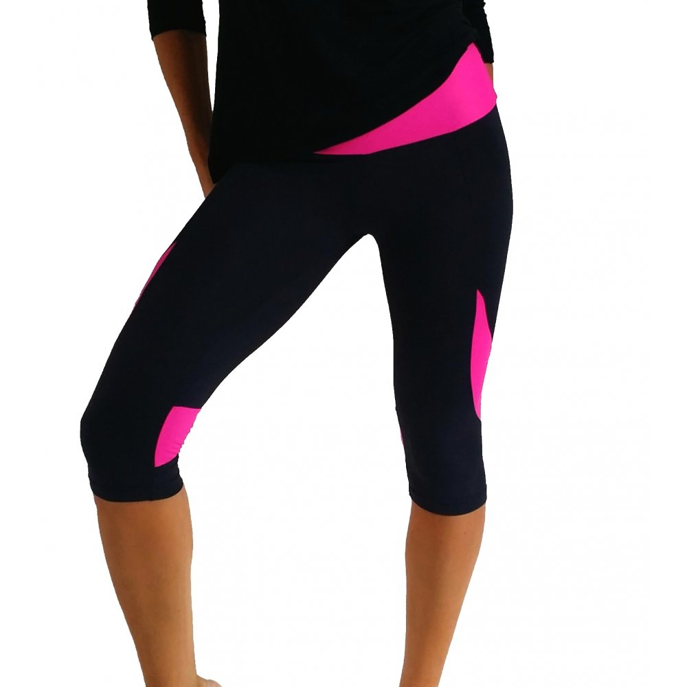 Womens Go-Getter Sports Fitness 3/4 Leggings
