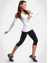 Boogie Capri Fitness Leggings Black/Neon