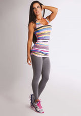 Grey Yogi Supplex Fitness Leggings