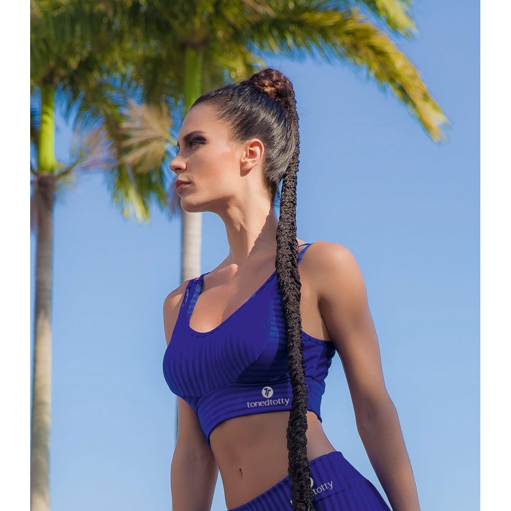 Coco Blue Sports Bra top