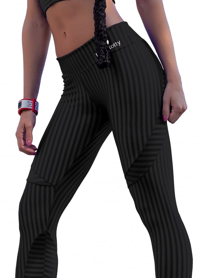 Coco Noir Subtle Print Gym Leggings