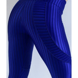 Coco Blue Subtle Print Fitness Leggings