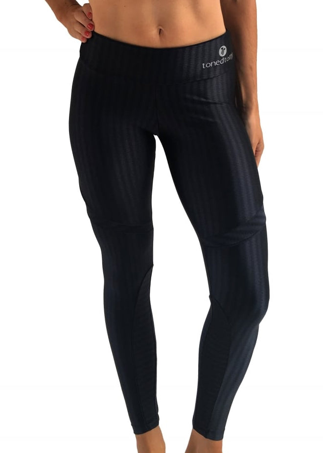 Coco Noir Subtle Print Gym Leggings