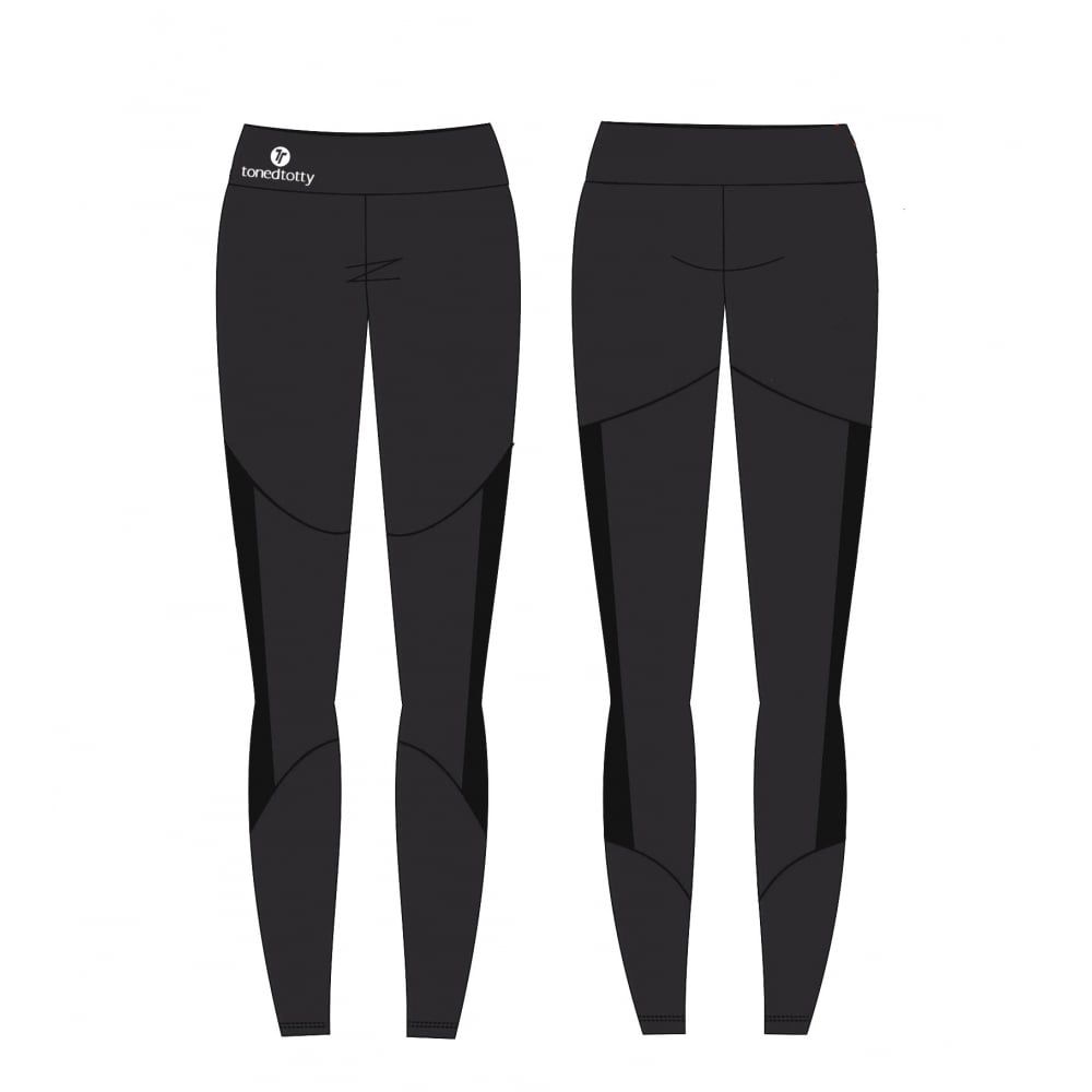 Strength Meets Style Supplex Tulle Luxury Leggings