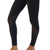 Womens Hotting Up Luxury Black Fitness Leggings