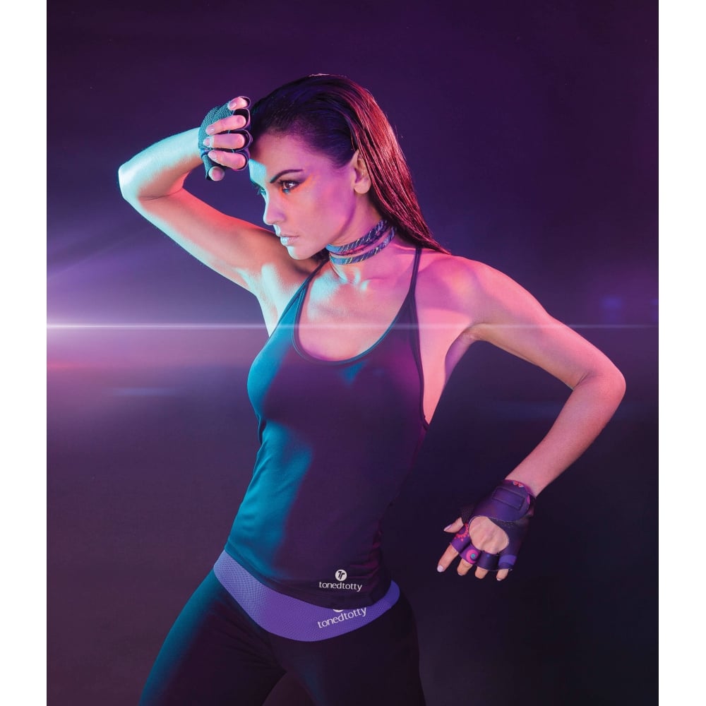 Longer Length Black Fitness Top