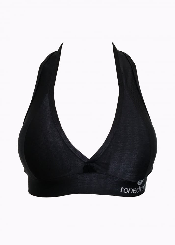 Coco Noir 2 Strappy Back Fitness Bra top