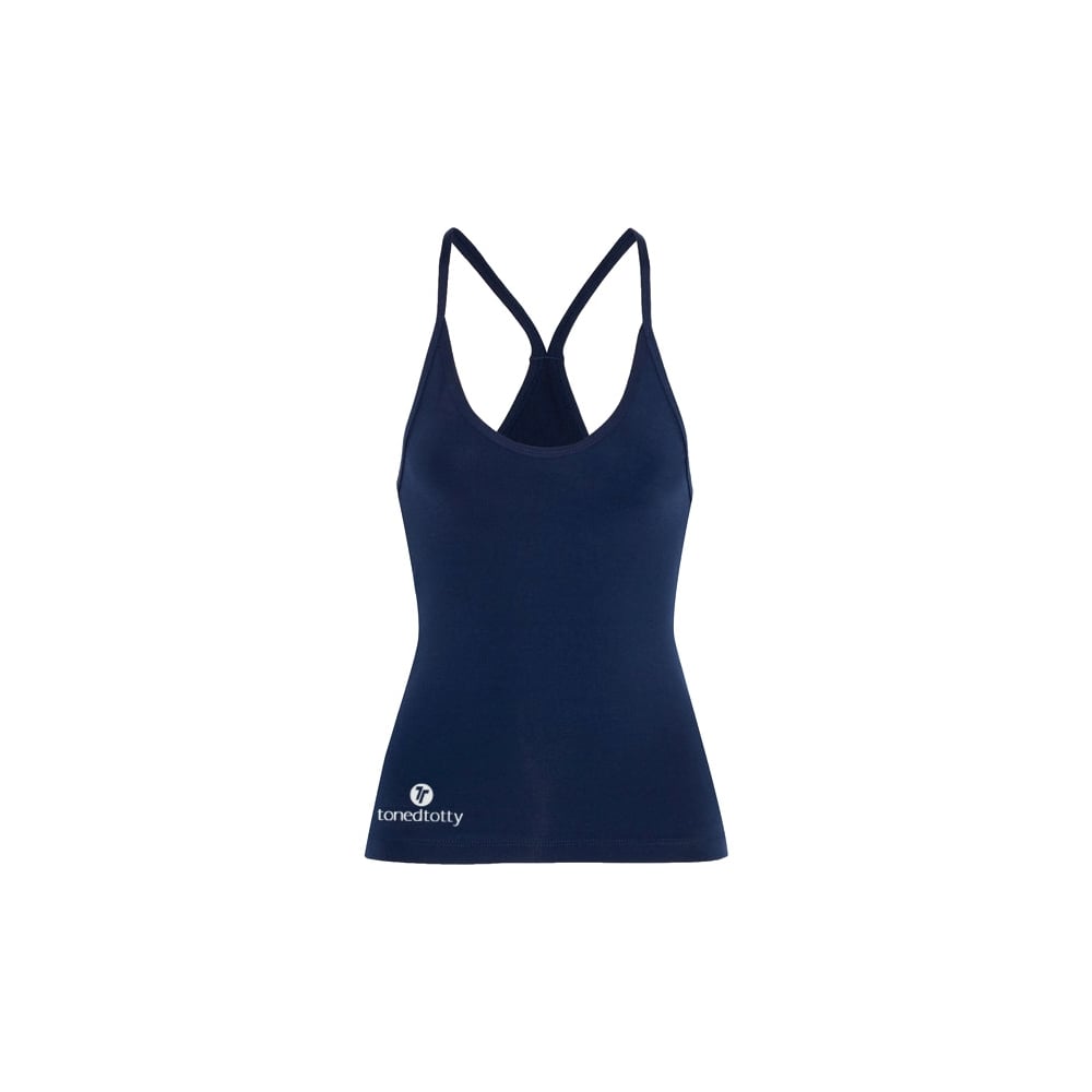 Longer Length Lavish Fitness Top Navy