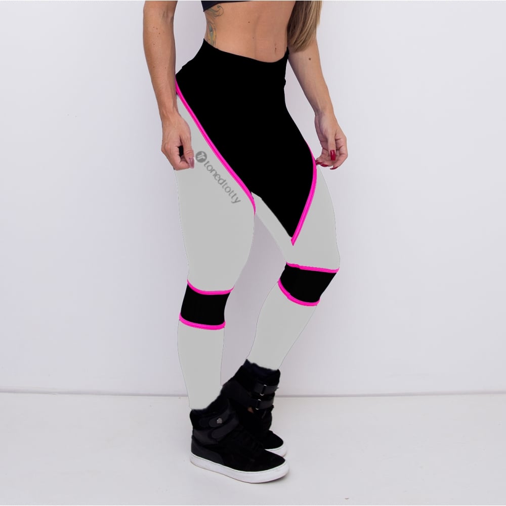 Gym Doll Emana White Fitness Leggings