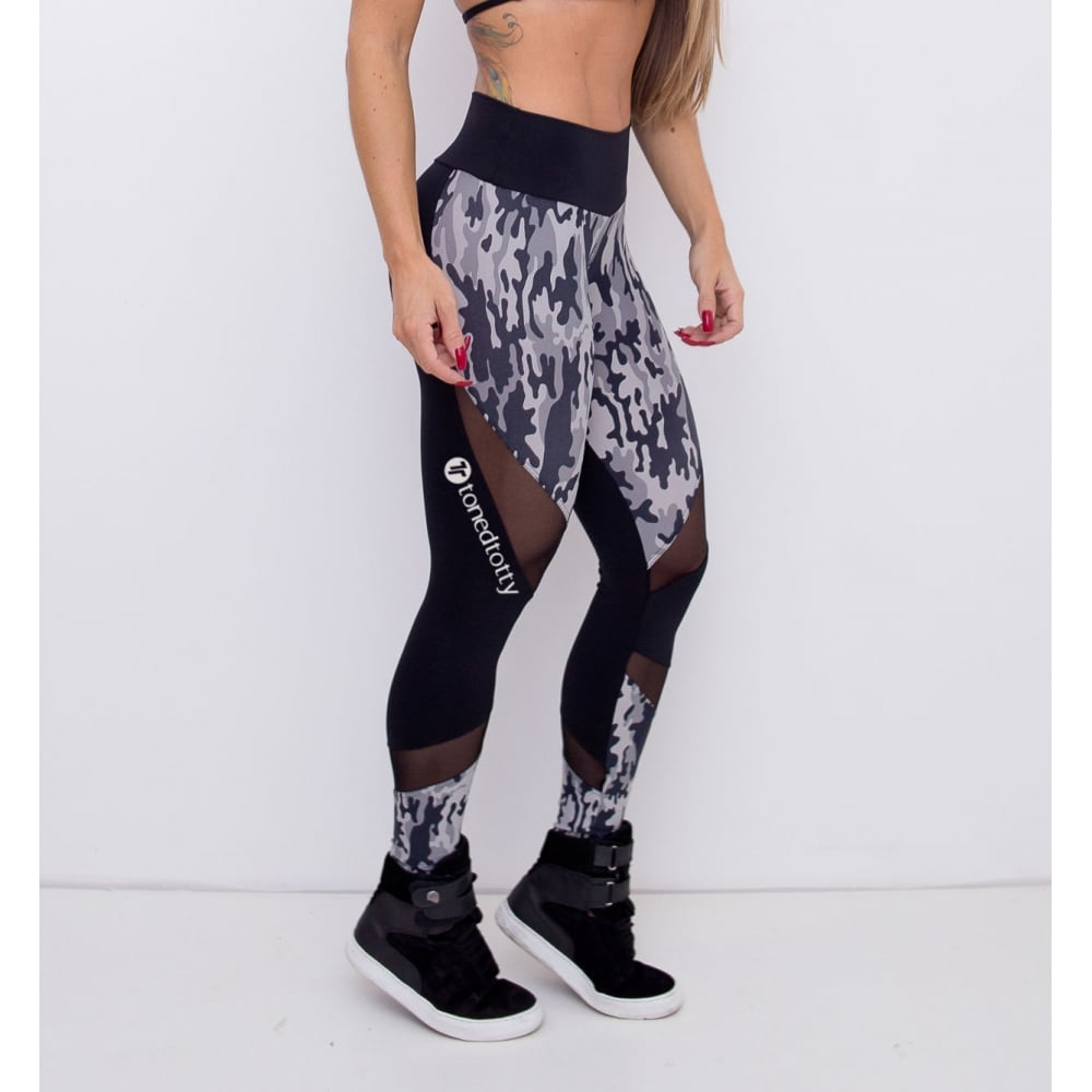 "Rio Rio" Camo Fitness Gym Leggings