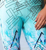 All The Wave Print Supplex Fitness Leggings