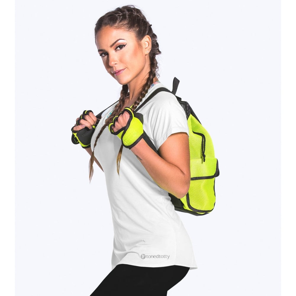 Short Sleeve White Sports Fitness Top