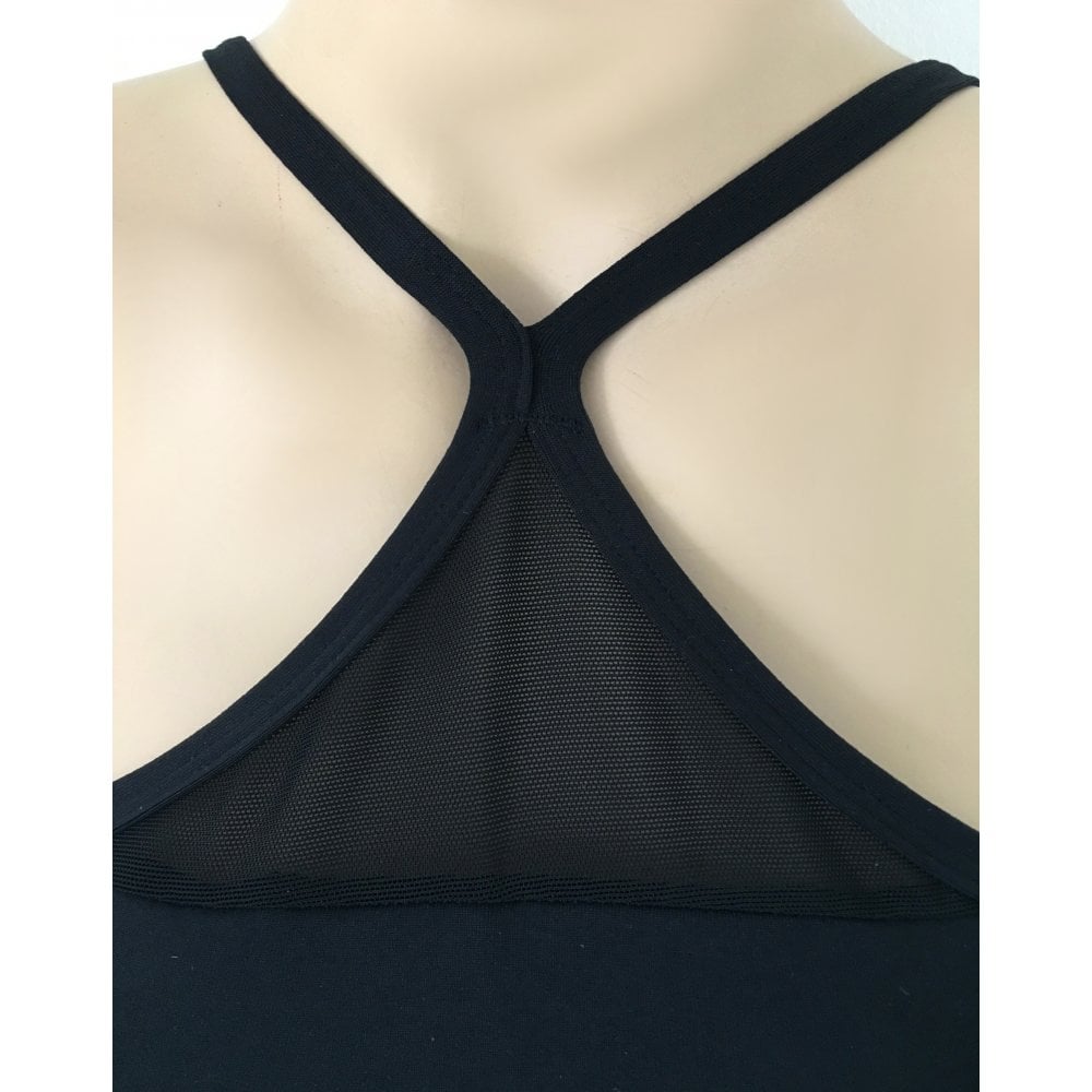 ‘Bondi Supplex Black Sports Bra Top