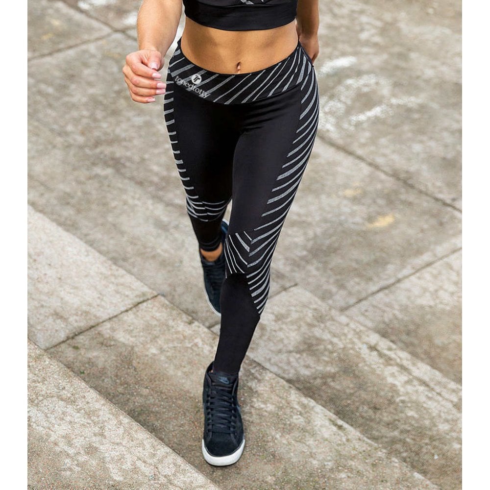 Luminosity High Vis Reflective Fitness Leggings