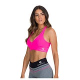 Deluxe Guilty Pleasure Sports Bra Neon Pink