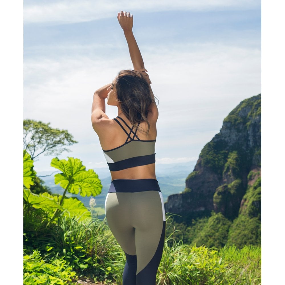 Sage You Love Me Lycra Sports Bra Top