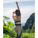 Sage You Love Me Lycra Sports Bra Top