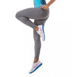 Grey Mescla Supplex Fitness Leggings