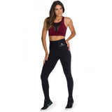 Black Supplex High Waisted Slimming Leggings