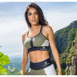 Sage You Love Me Lycra Sports Bra Top