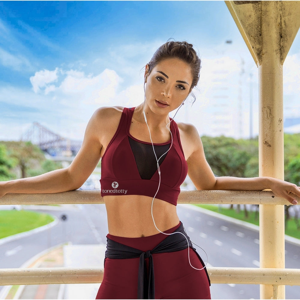 Bossgirl Supplex Sports Bra Top