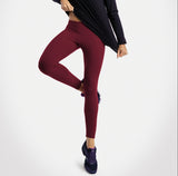Wine / Mulberry Supplex Gym Leggings