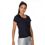 Short Sleeve Black Sports T-shirt