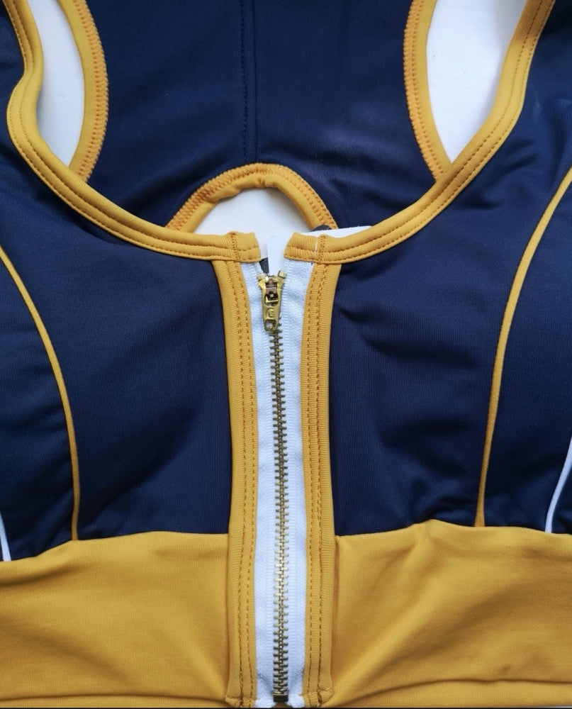 Zip Front Excusez Moi Bra