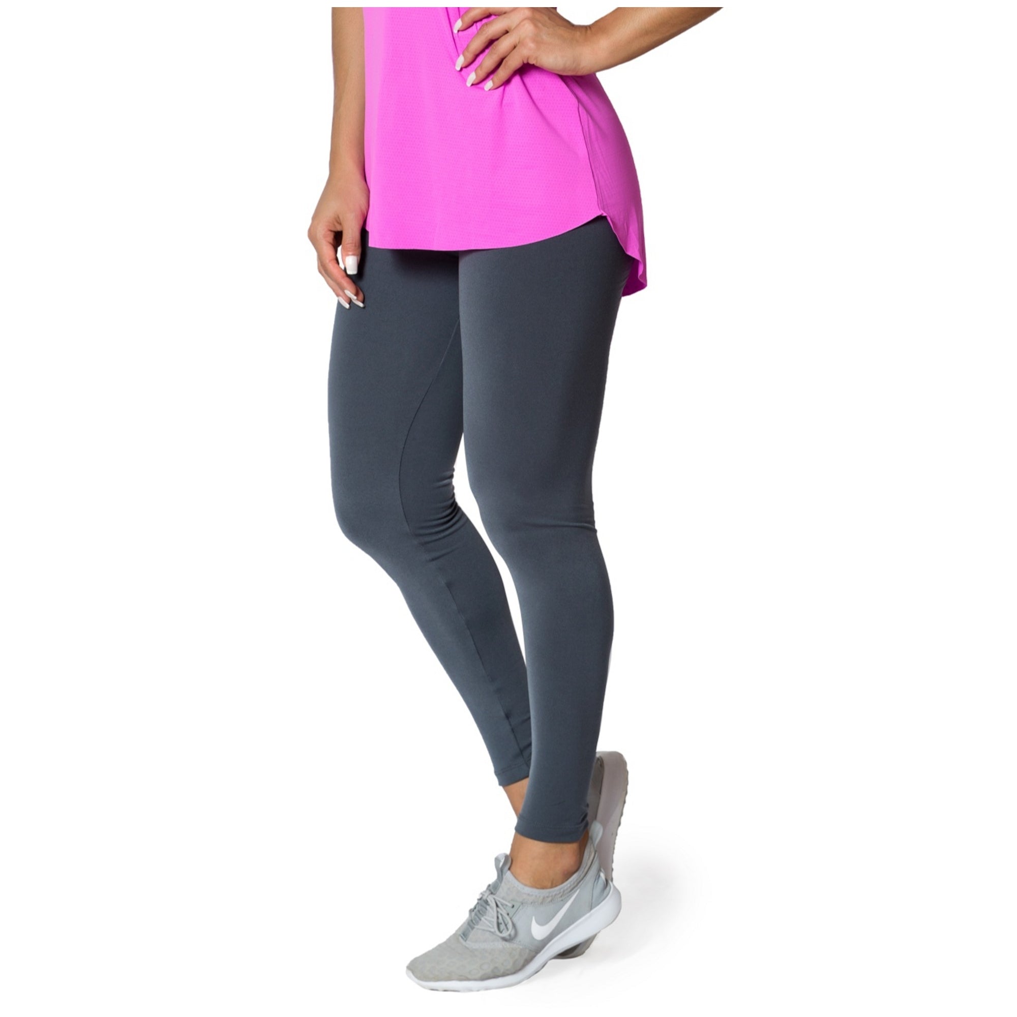 Moody Slate Supplex Gym Leggings