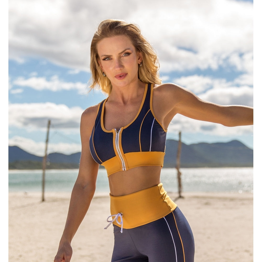 Zip Front Excusez Moi Bra