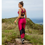 The Fuschia Is Bright Fitness Leggings