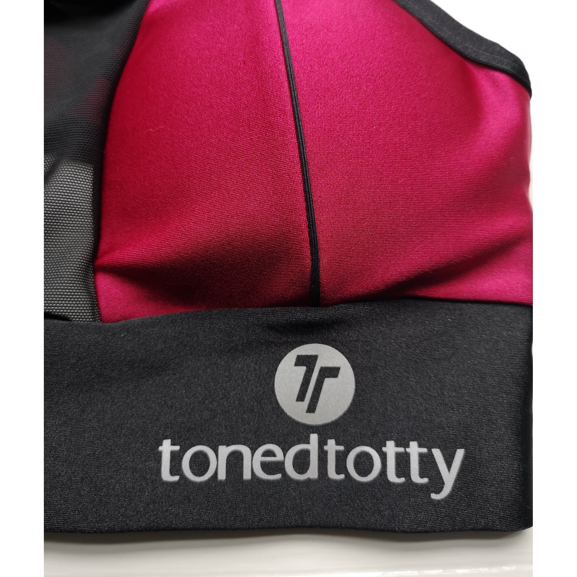 The Fuschia Is Bright Sports Bra Top