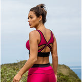 The Fuschia Is Bright Sports Bra Top