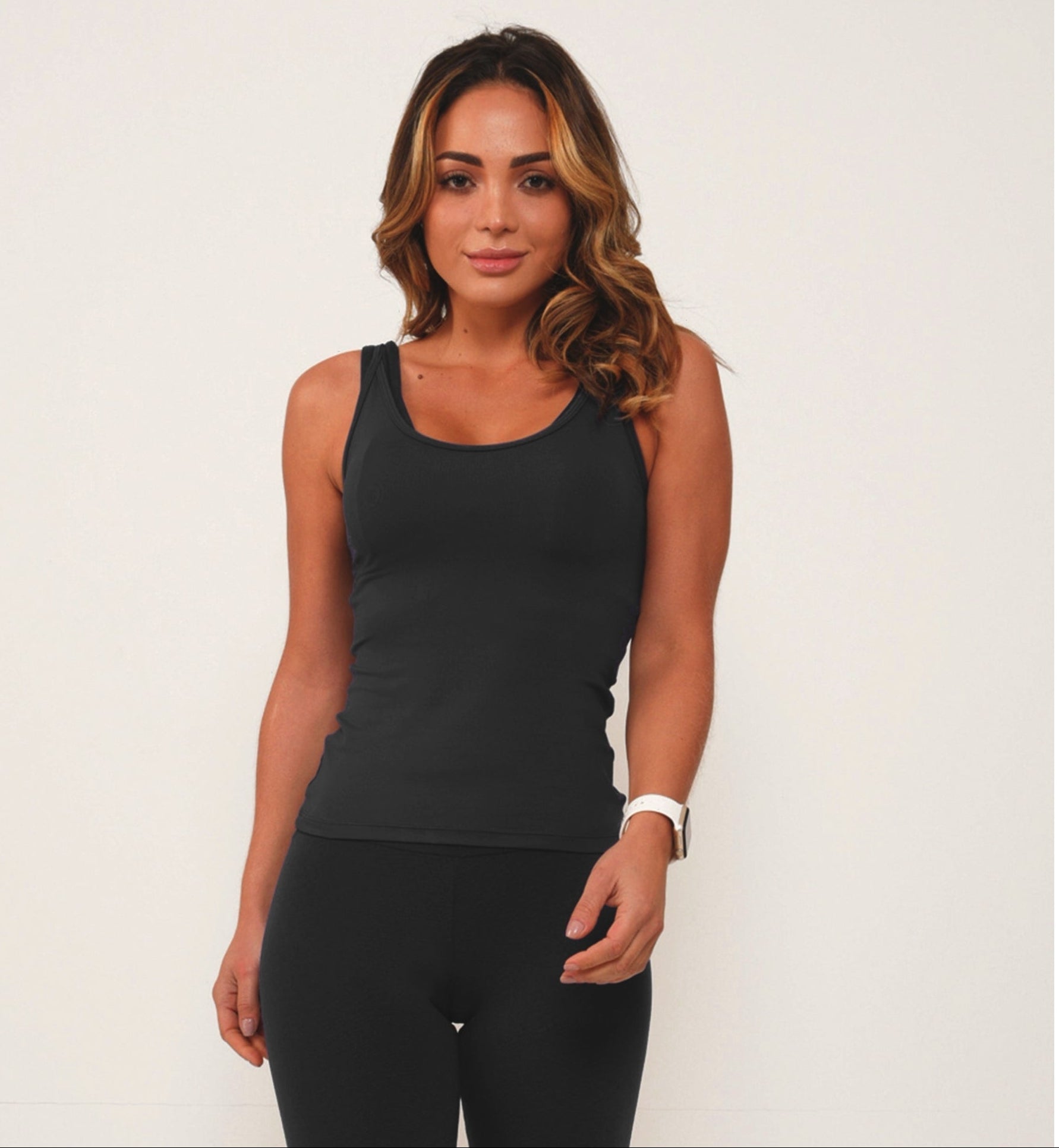 Fitted Fitness Singlet Vest Top