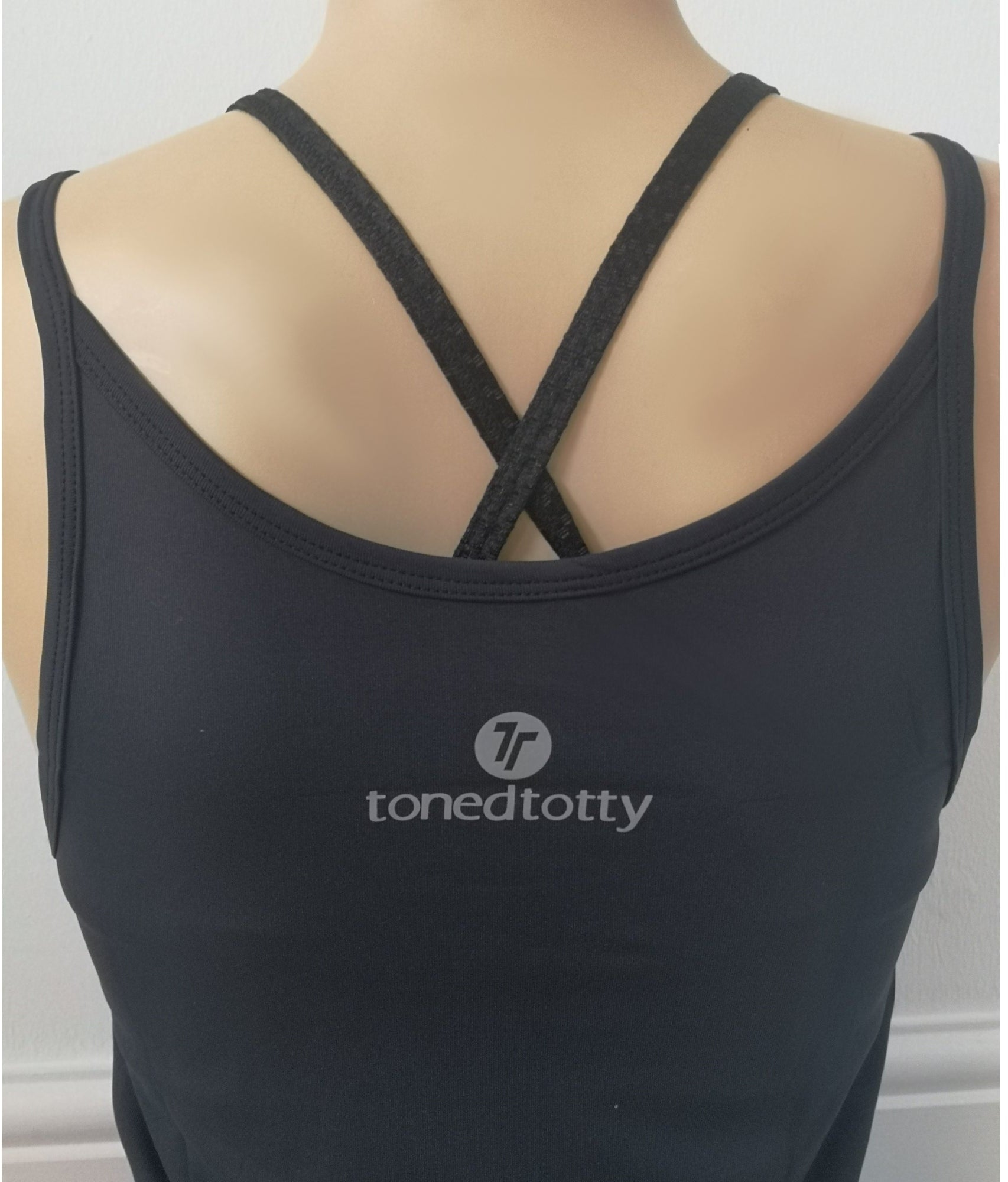 Fitted Fitness Singlet Vest Top